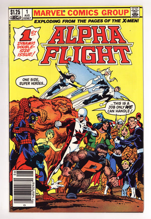 Alpha Flight Vol 1 1 FN+ (6.5) (1983) Canadian Price Variant