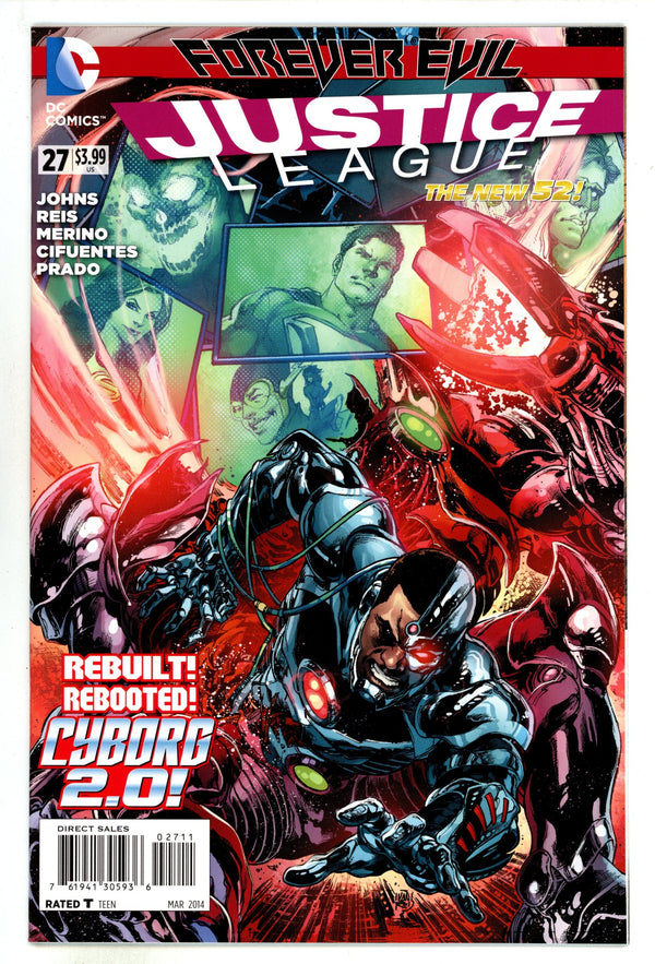 Justice League Vol 1 27 High Grade (2014)