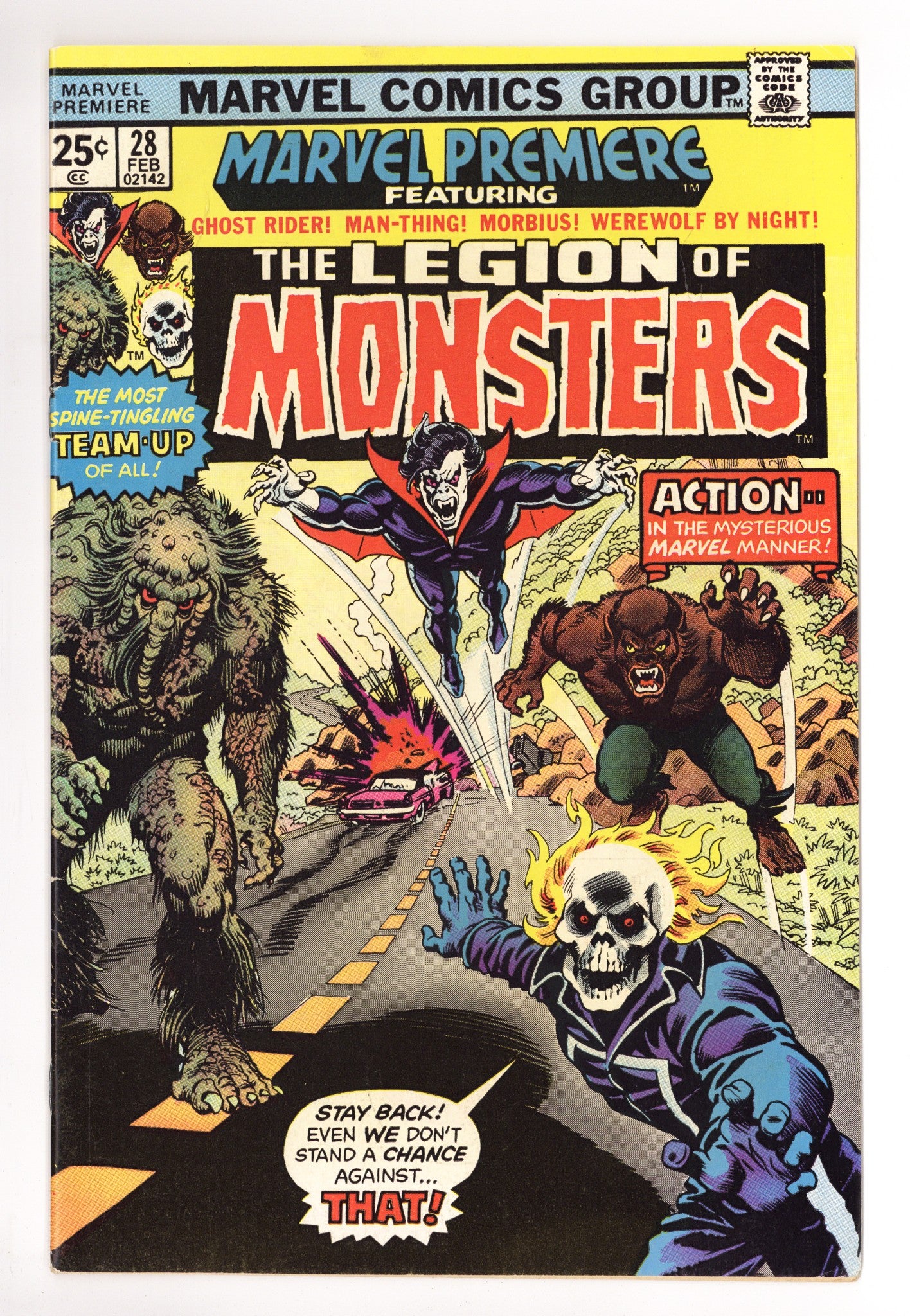 Marvel Premiere 28 FN (6.0) (1976) 