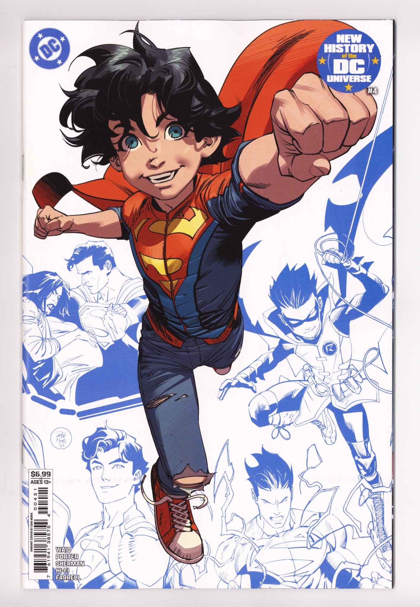 New History Of The Dc Universe 4 Mora Variant (2025)