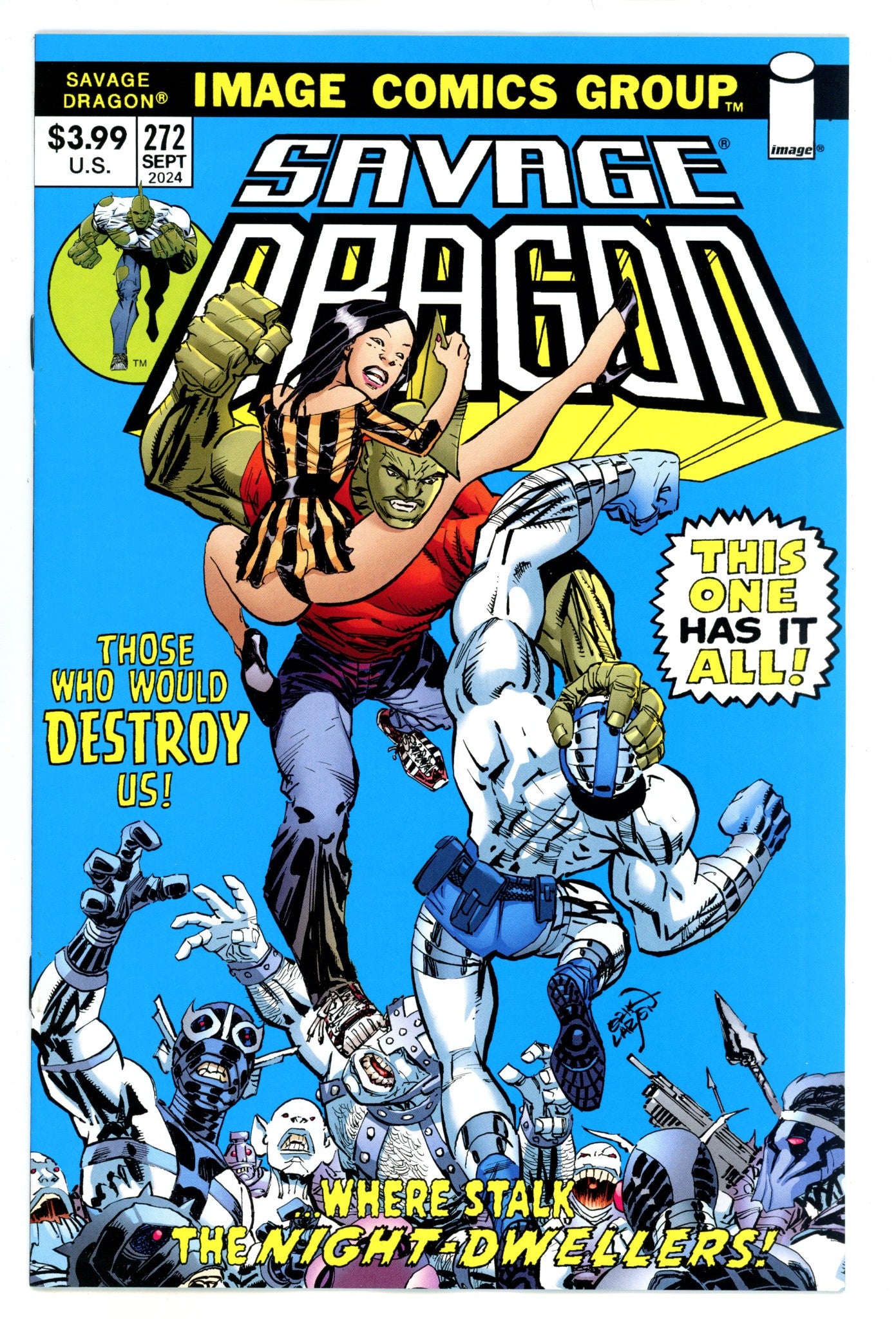 Savage Dragon 272 Larsen Variant (2024)