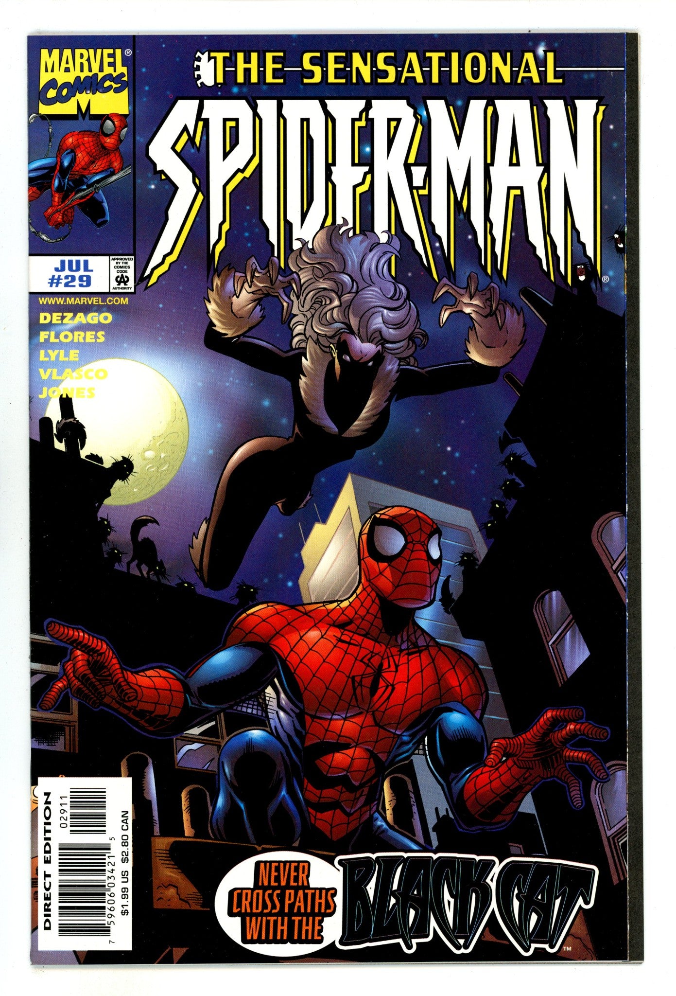 The Sensational Spider-Man Vol 1 29 High Grade (1998) 
