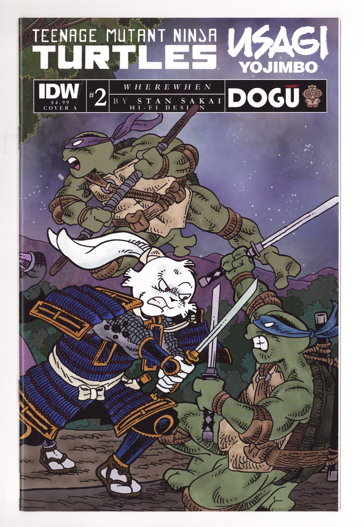 Teenage Mutant Ninja Turtles / Usagi Yojimbo: Wherewhen 2 High Grade (2023) 