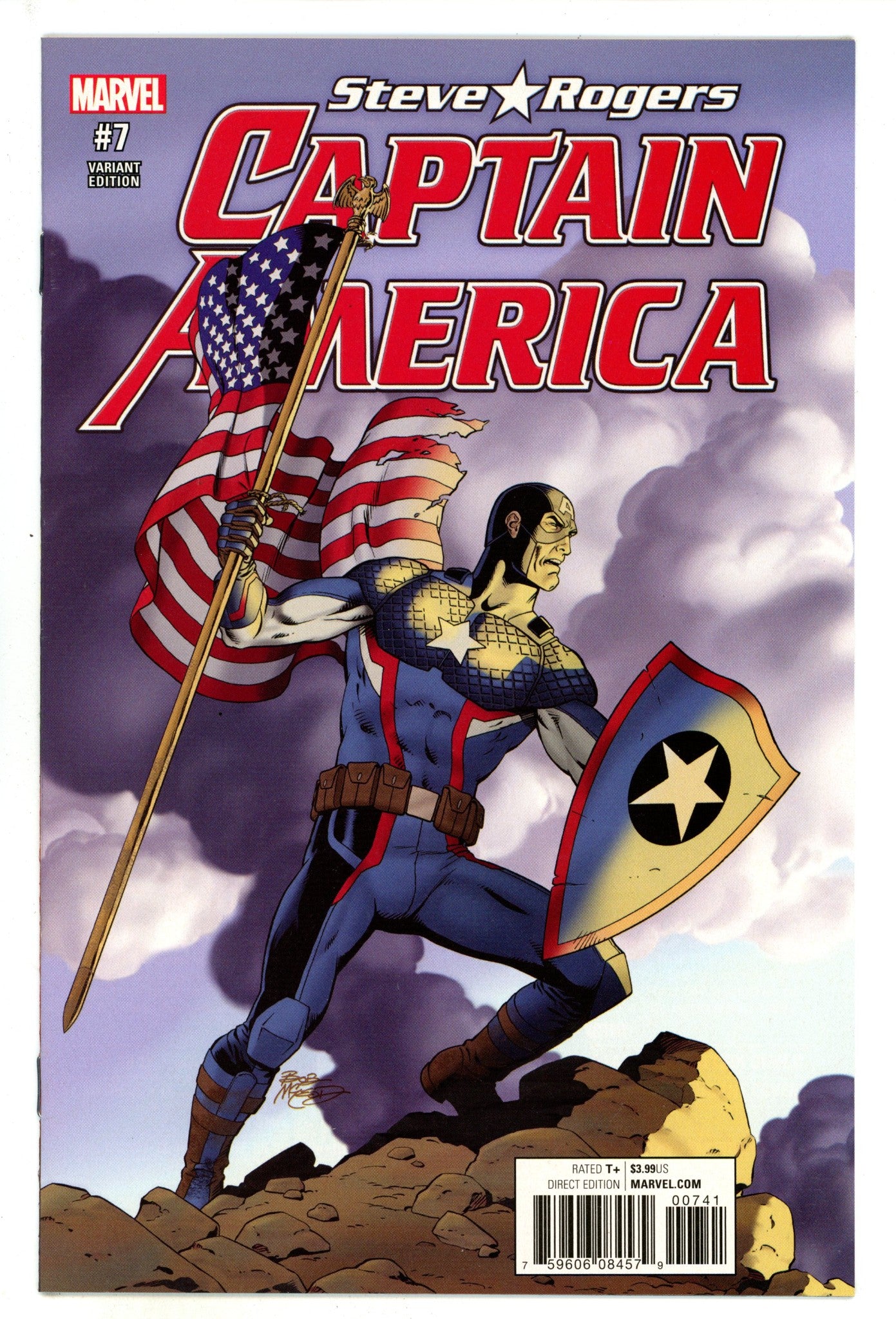 Captain America: Steve Rogers 7 High Grade (2017) Variant 