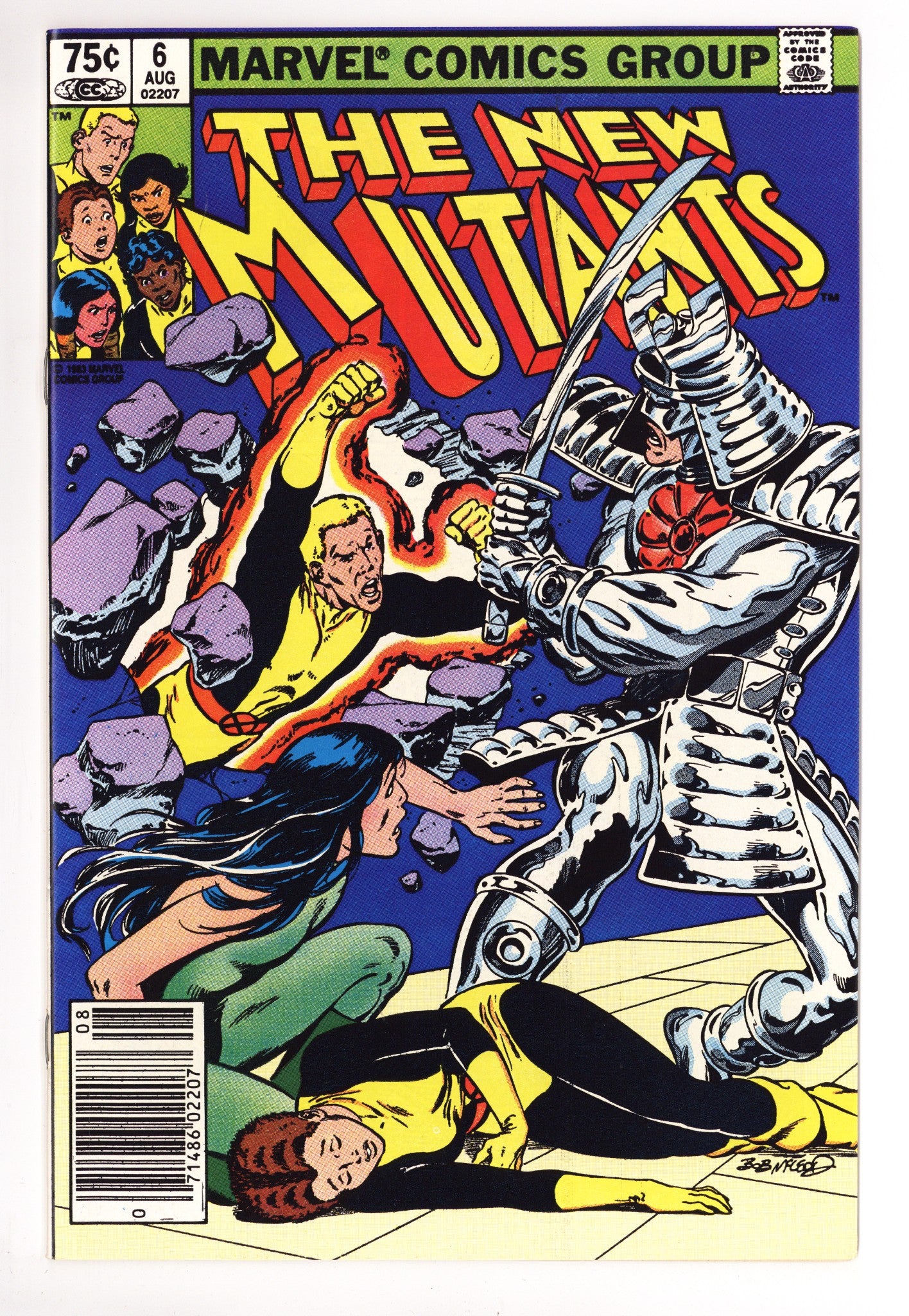 The New Mutants Vol 1 6 VF/NM (9.0) (1983) Canadian Price Variant 