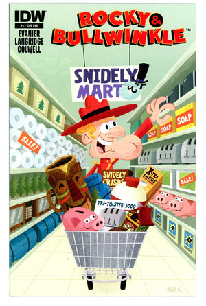 Rocky and Bullwinkle [Rocky & Bullwinkle] 3 Mid Grade (2014) Kaufenberg Variant