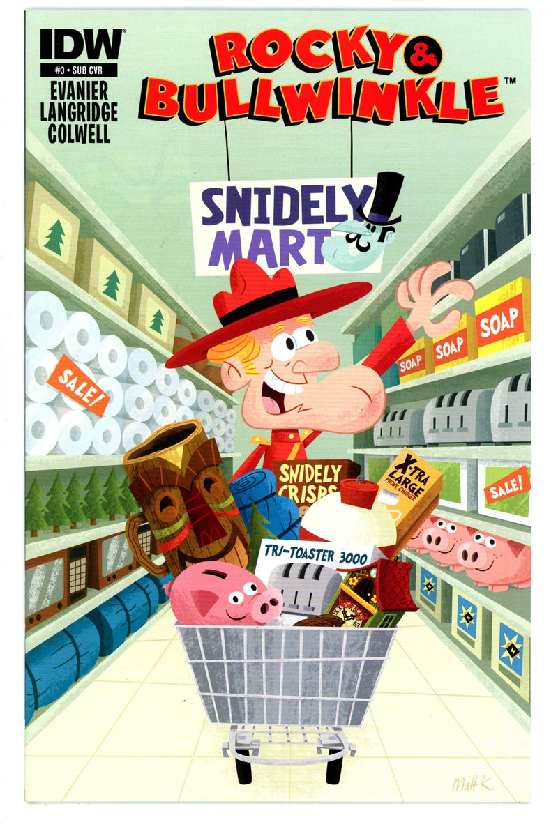 Rocky and Bullwinkle [Rocky & Bullwinkle] 3 Mid Grade (2014) Kaufenberg Variant 