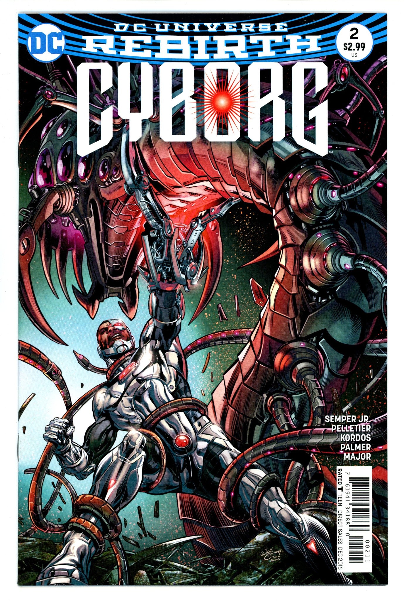Cyborg Vol 2 2 High Grade (2016) 