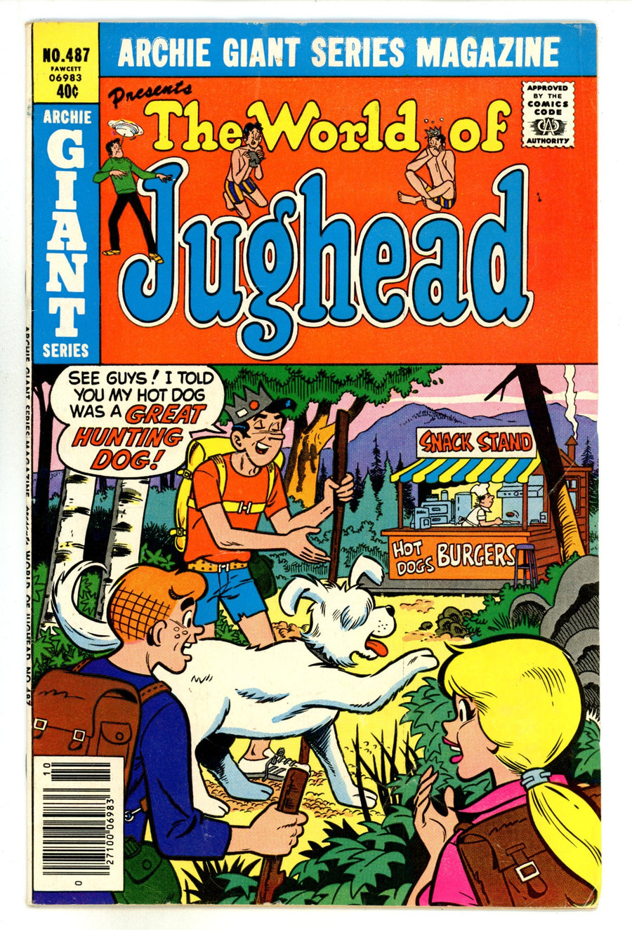Archie Giant Series Magazine 487 Low Grade (1979) 