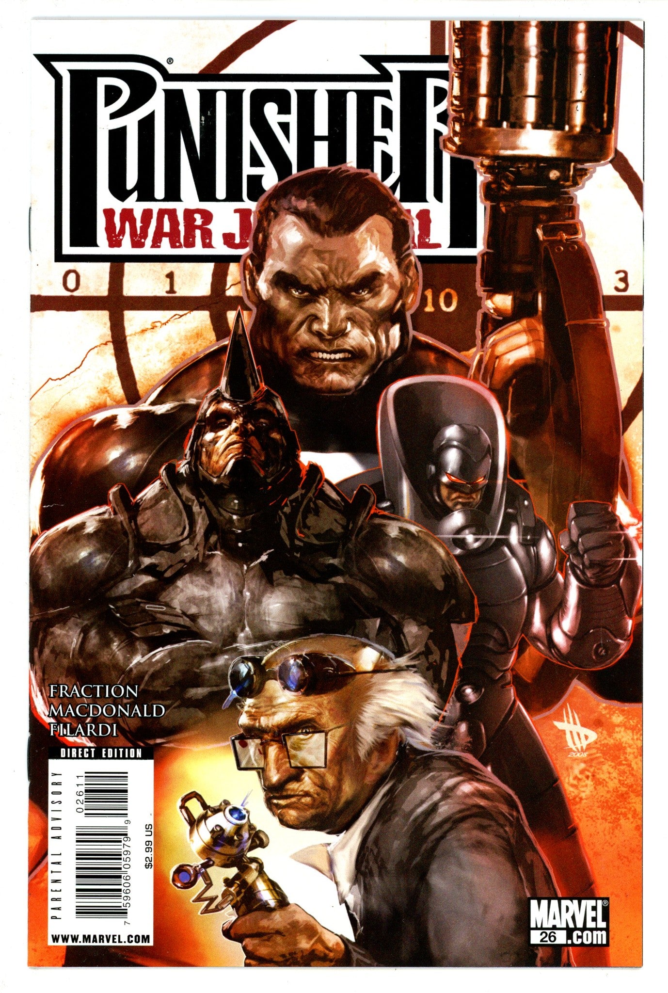 Punisher War Journal Vol 2 26 High Grade (2009) 