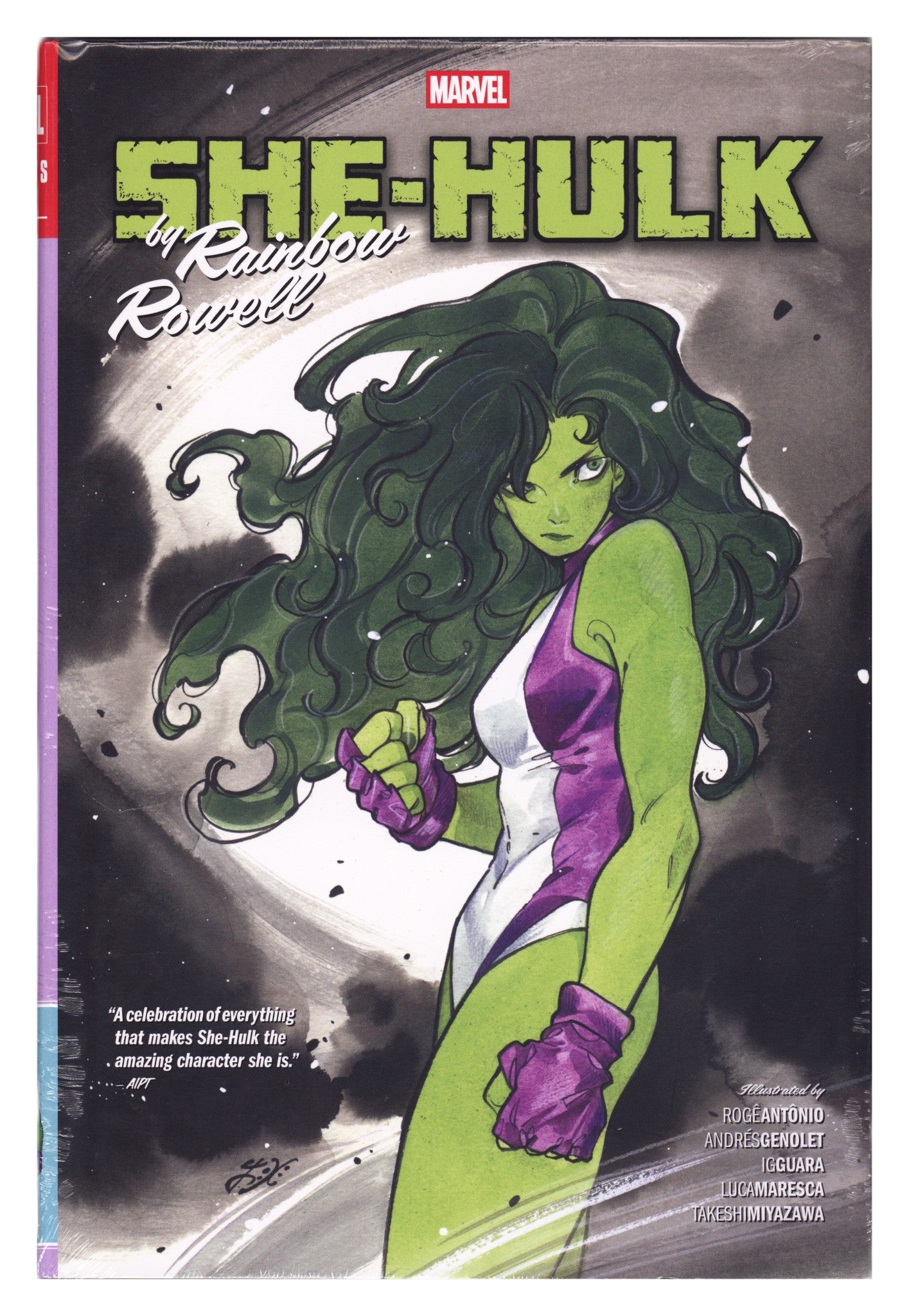 She-Hulk By Rainbow Rowell Omnibus Peach Momoko Cover [Dm Only] HC (2025)