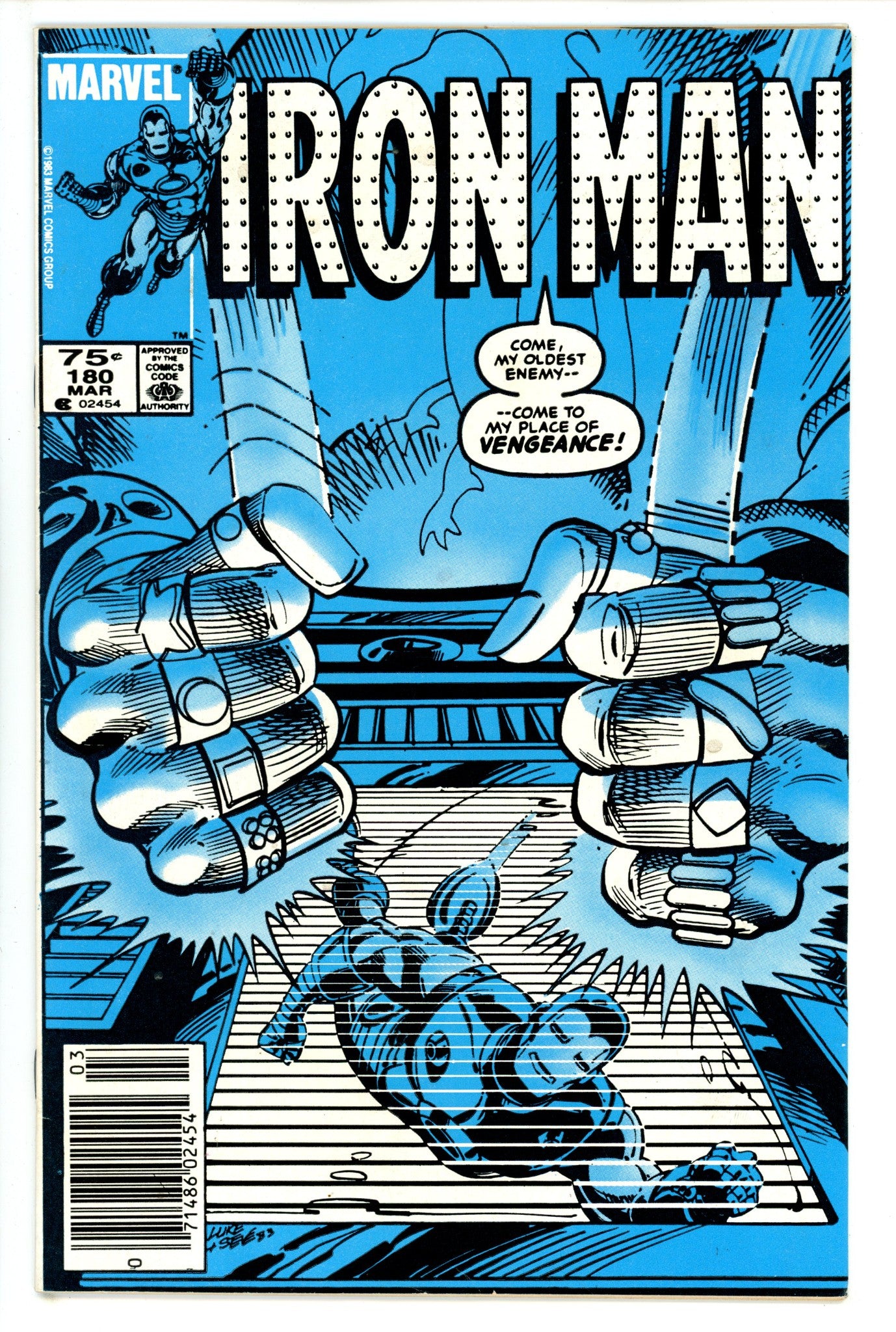 Iron Man Vol 1 180 Canadian Variant VG/FN (1984)