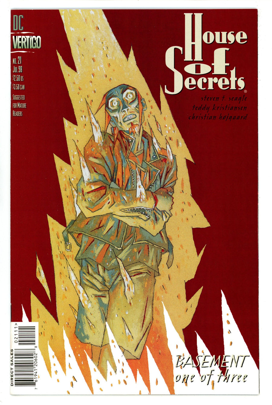 House of Secrets Vol 2 21 High Grade (1998) 