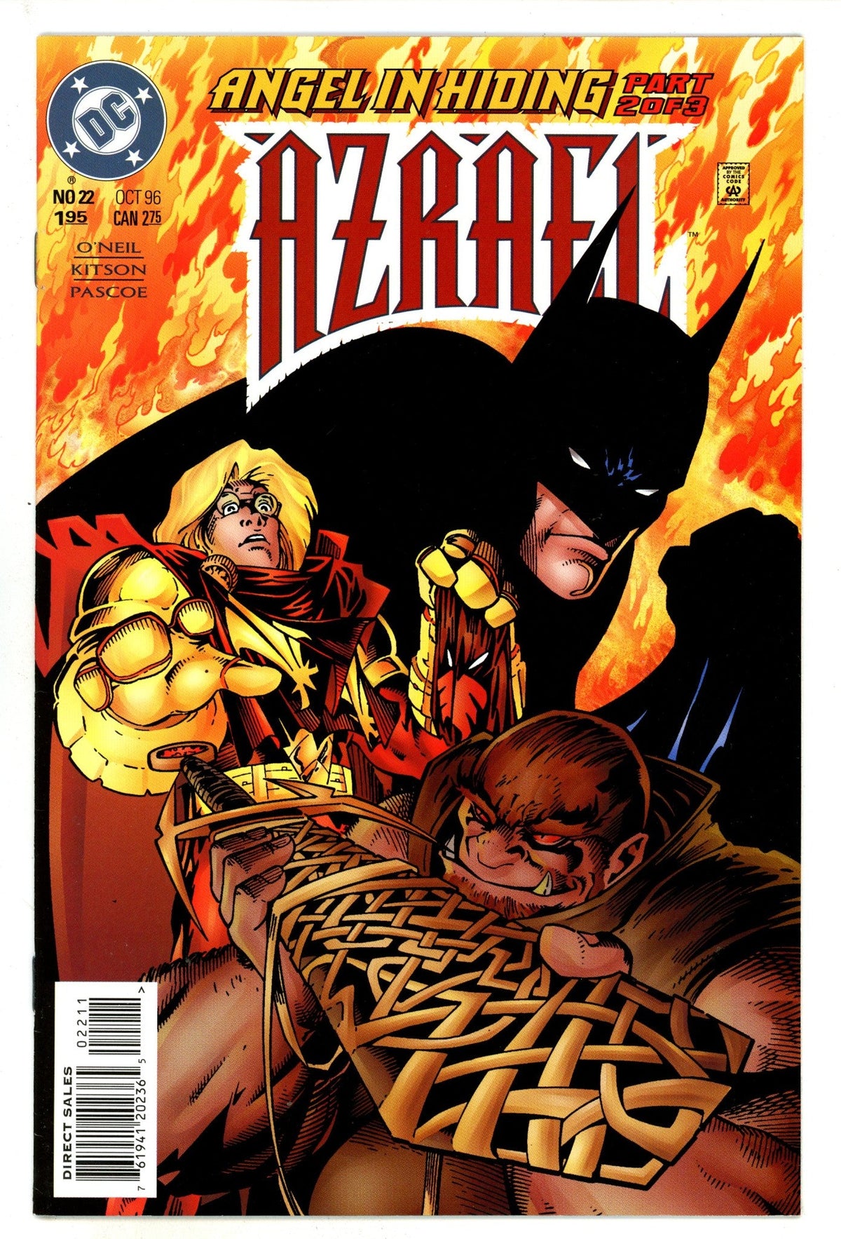 Azrael Vol 1 22  High Grade   (1996)