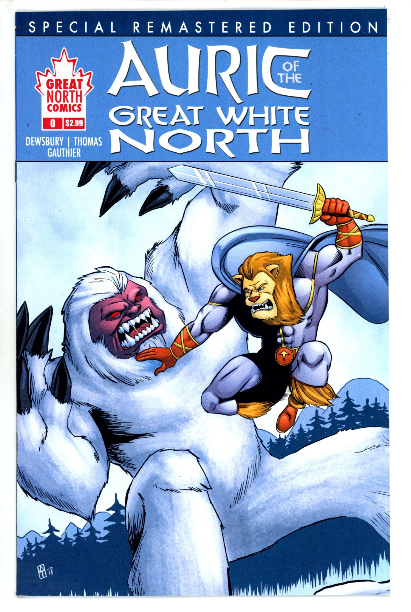 Auric of the Great White North 0 5Th Print (2018)