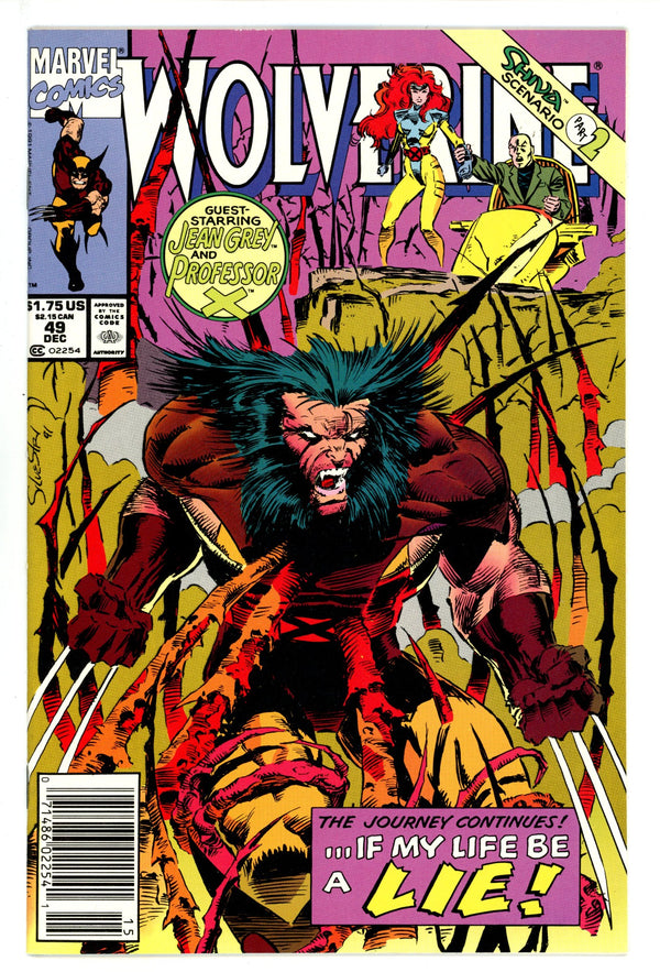 Wolverine Vol 2 49 NM (9.4) (1991) Newsstand