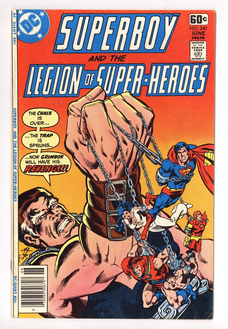 Superboy & the Legion of Super-Heroes Vol 1 240 Low Grade (1978) 