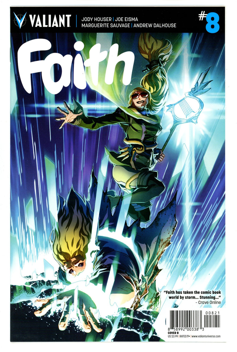 Faith (Ongoing) Vol 2 8 High Grade (2017) Tan Variant 