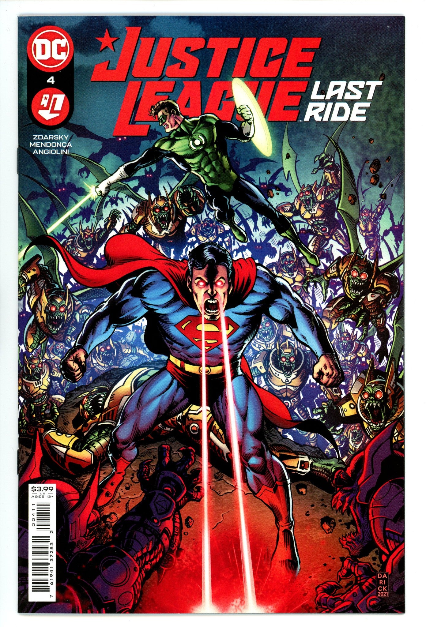 Justice League: Last Ride 4 High Grade (2021) 