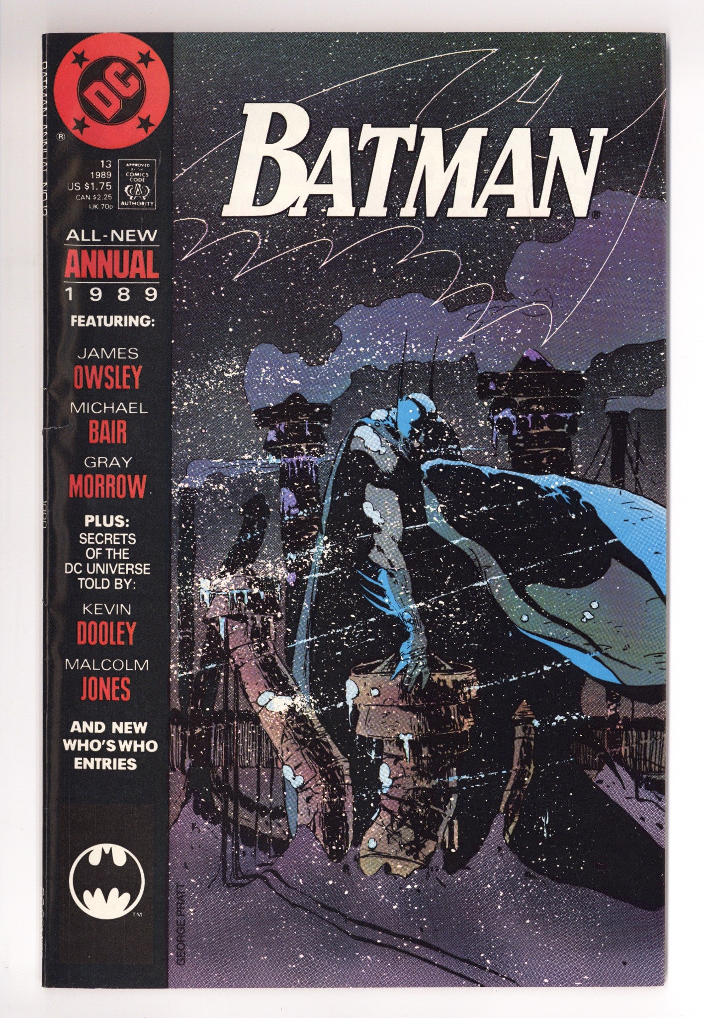 Batman Annual Vol 1 13 Mid Grade (1989) 