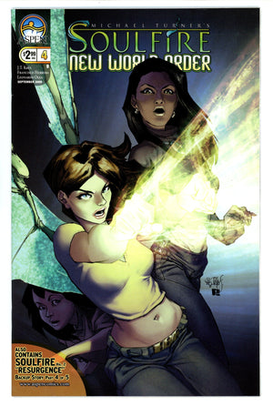 Michael Turner's Soulfire: New World Order 4 High Grade (2009) Steigerwald Variant