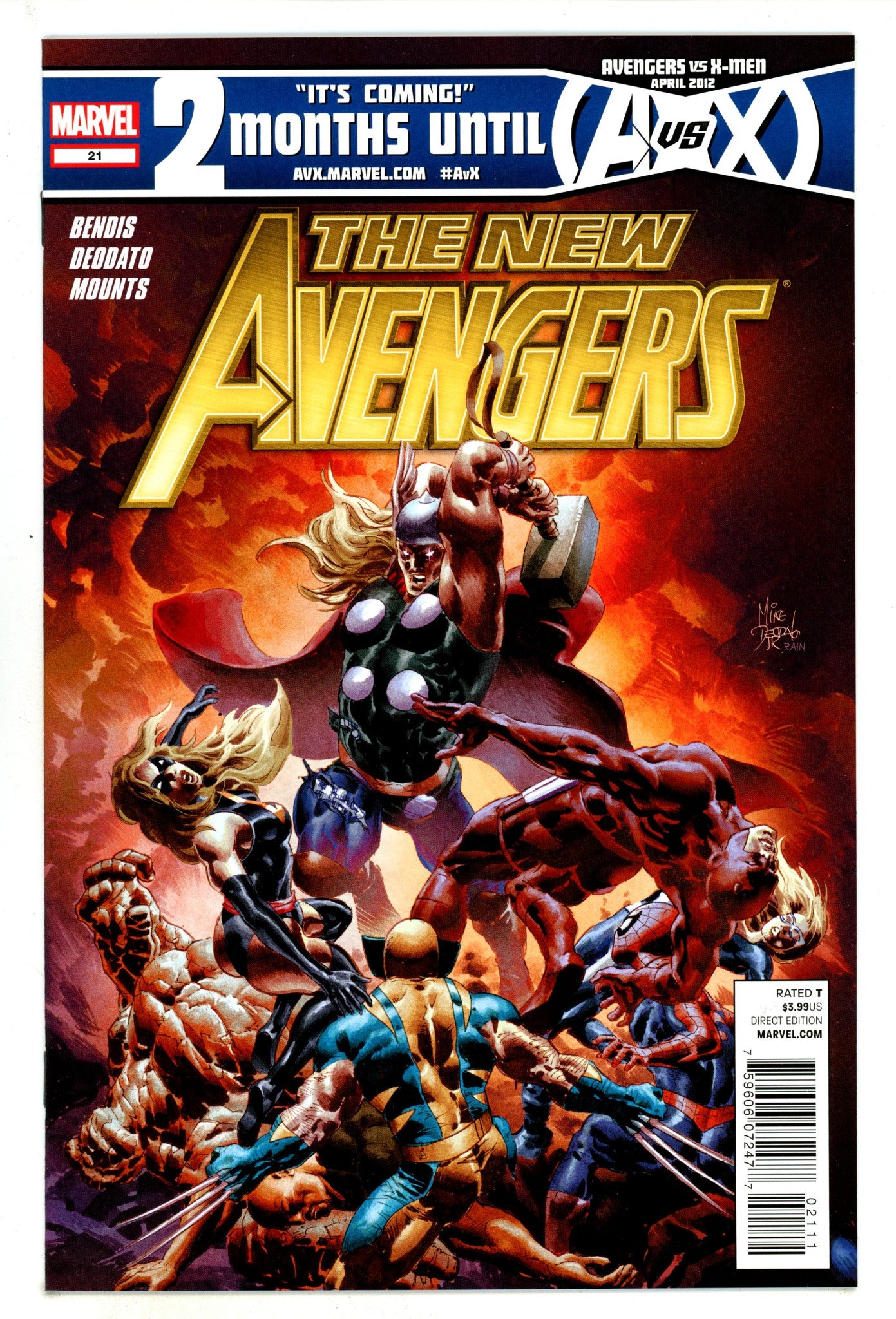 New Avengers Vol 2 21 High Grade (2012) 