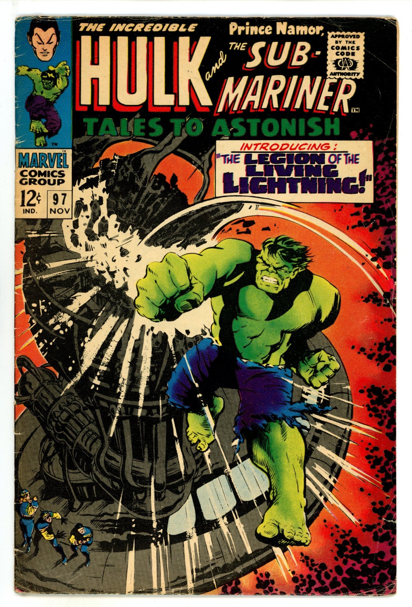 Tales to Astonish Vol 1 97 VG+ (4.5) (1967) 