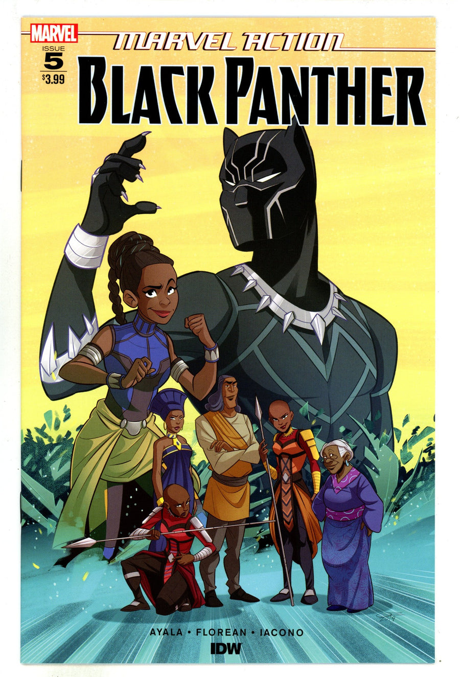 Marvel Action Black Panther 5 High Grade (2019) 
