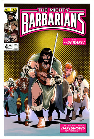 Mighty Barbarians 4 Casas Homage Variant (2023)