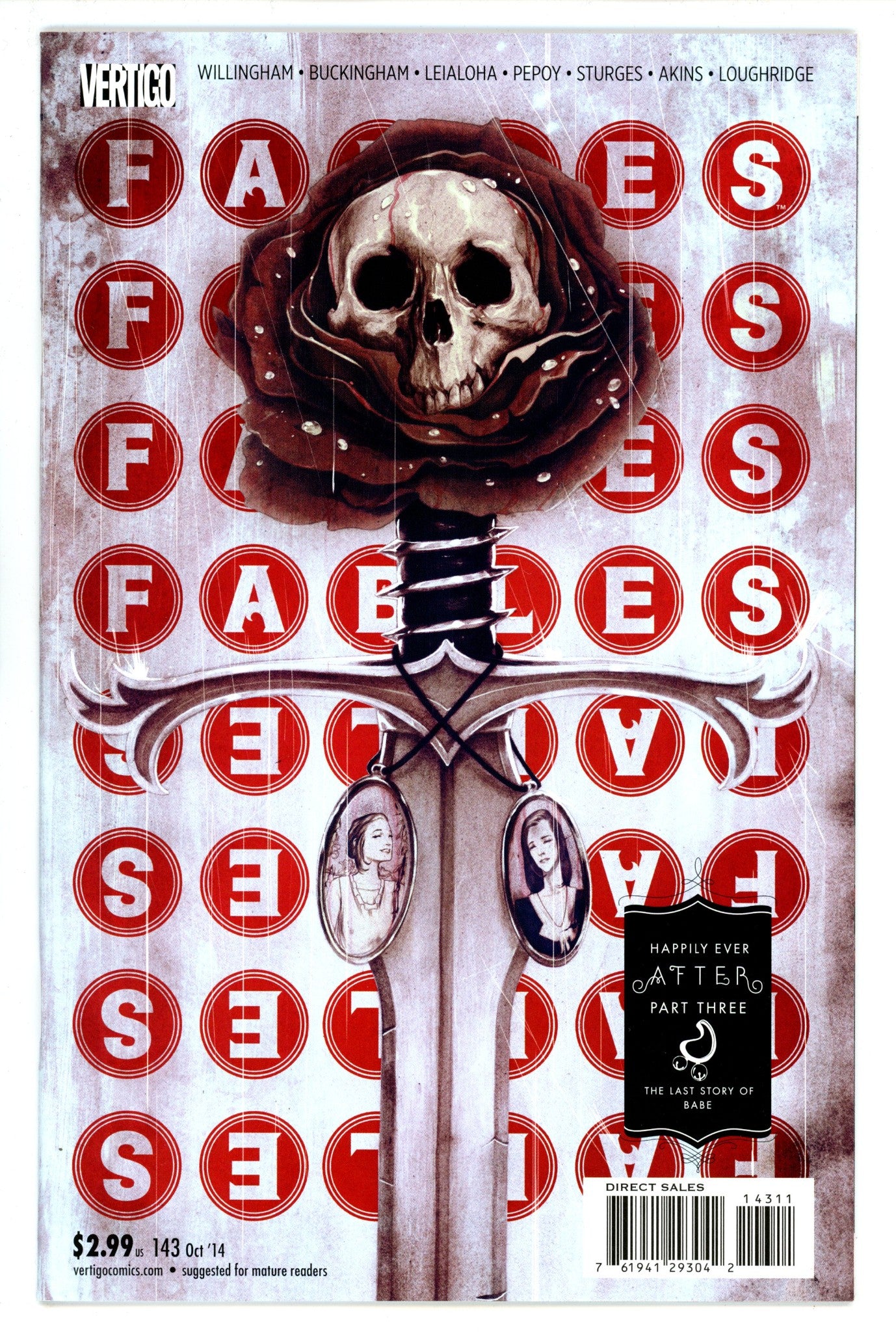 Fables 143 High Grade (2014) 