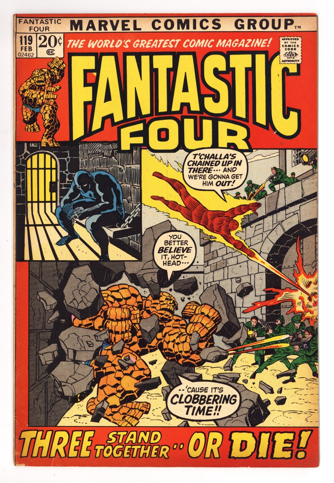 Fantastic Four Vol 1 119 FN (6.0) (1972) 