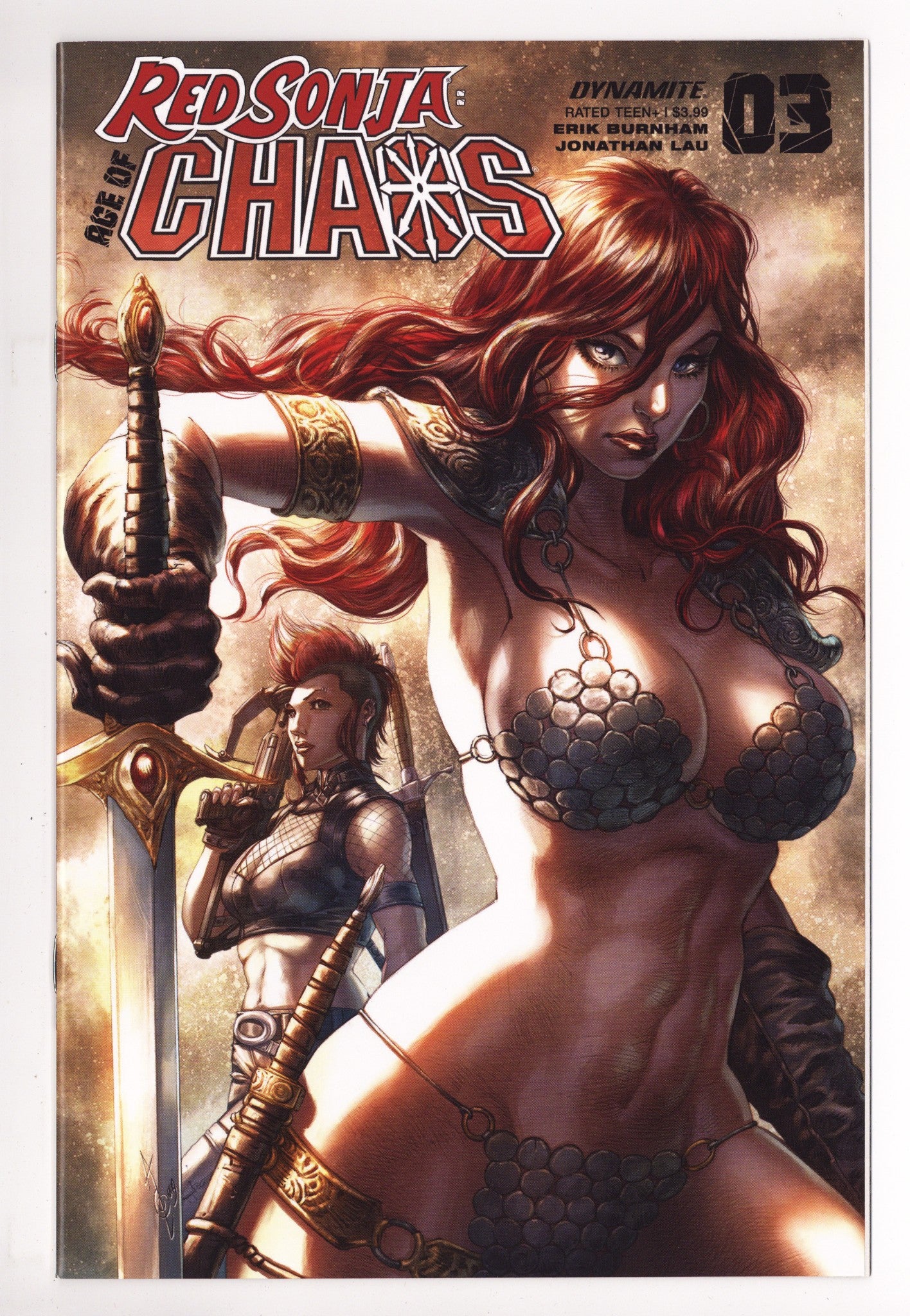 Red Sonja: Age of Chaos 3 High Grade (2020) Quah Variant 