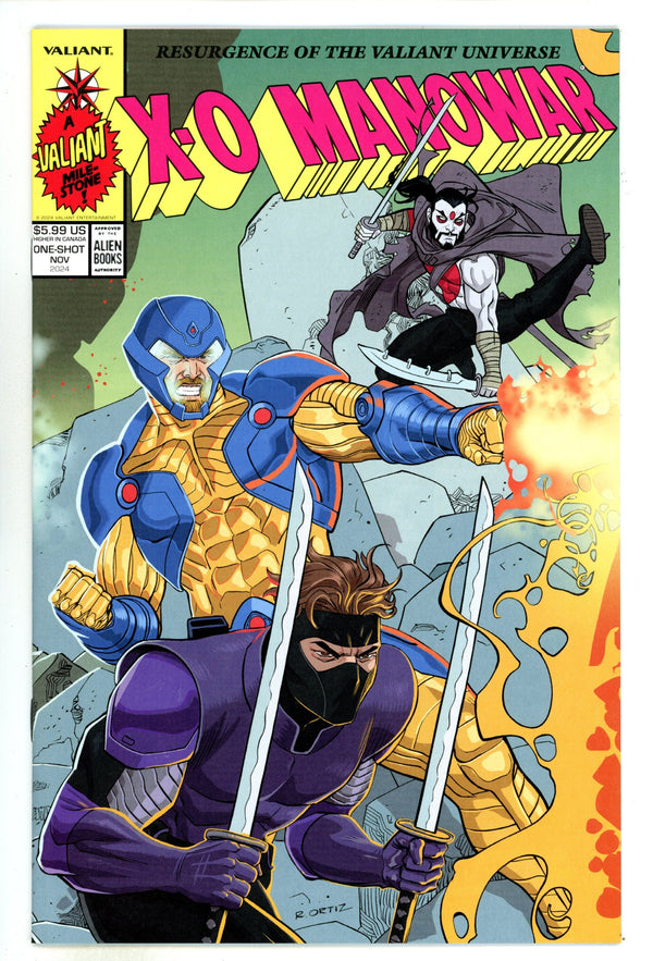 Resurgence X-O Manowar One Shot 1 Ortiz Variant (2024)