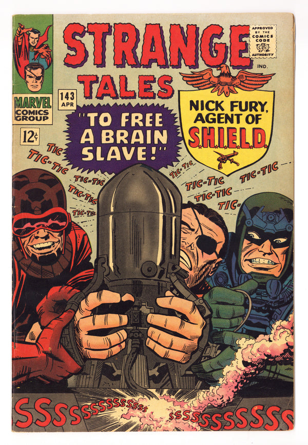 Strange Tales Vol 1 143  FN+ (6.5)   (1966)