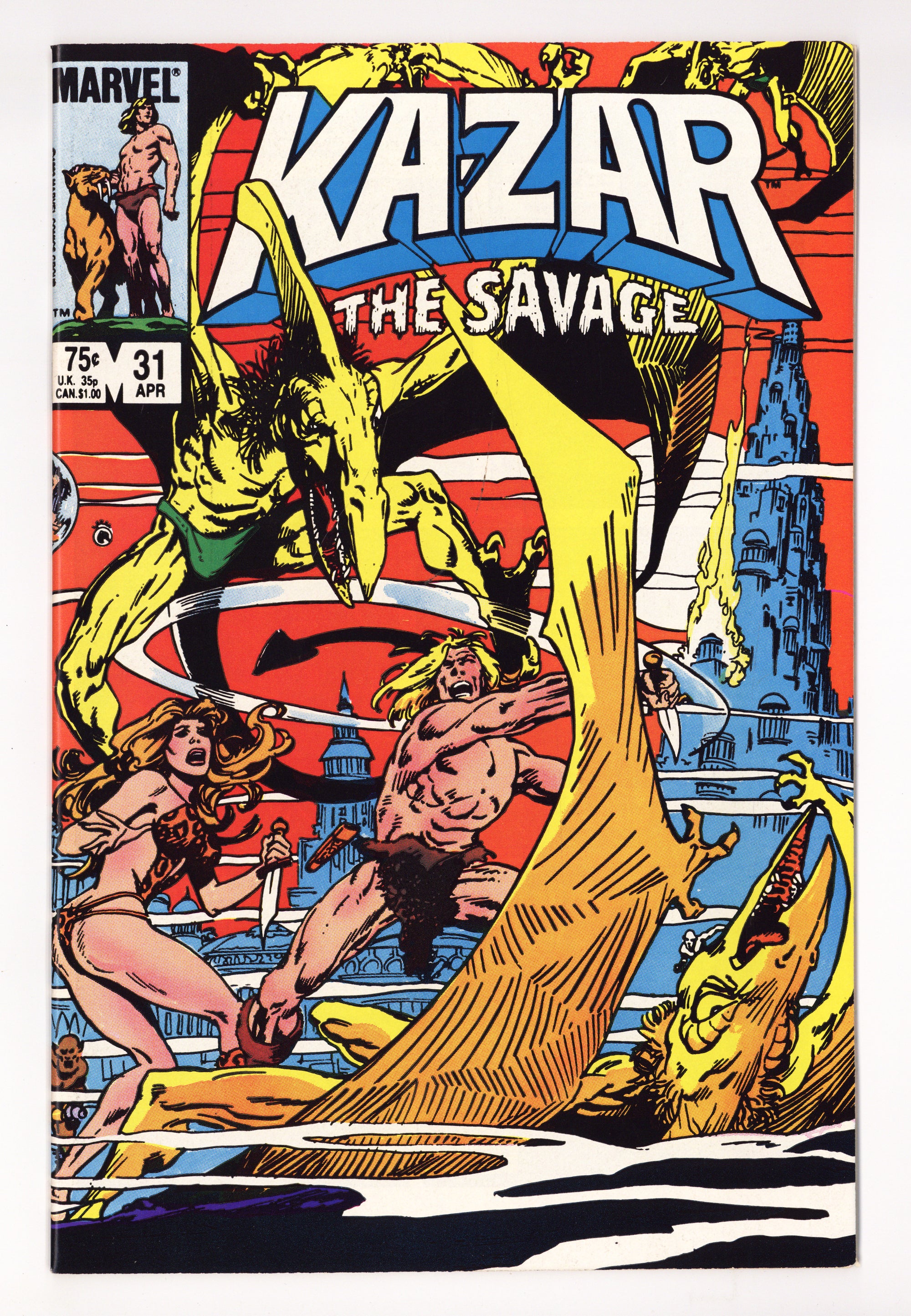 Ka-Zar the Savage Vol 3 31 High Grade (1983) 