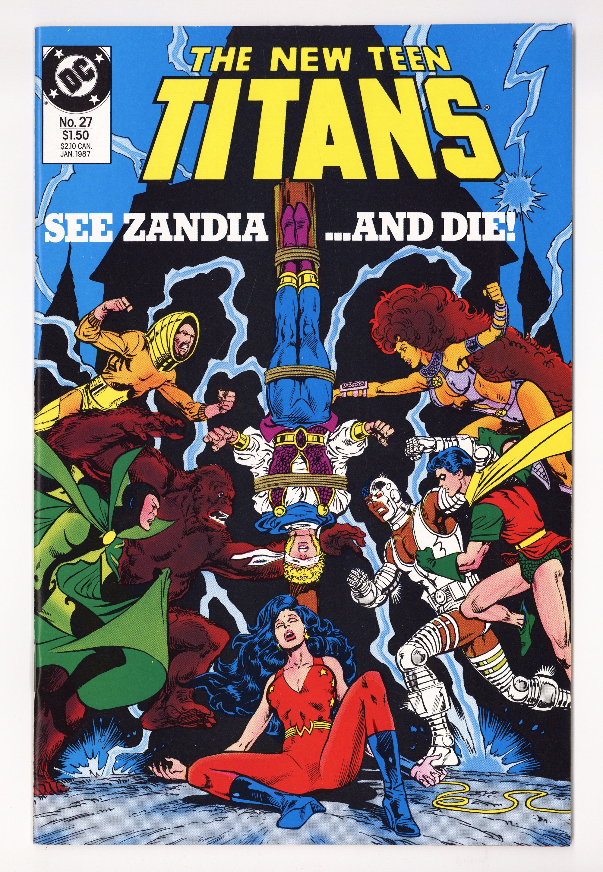 The New Teen Titans Vol 2 27 High Grade (1987) 