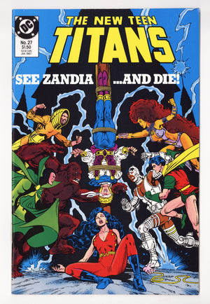 The New Teen Titans Vol 2 27 High Grade (1987)