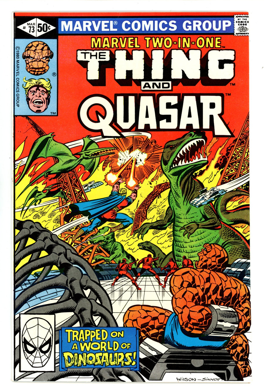 Marvel Two-in-One Vol 1 73 High Grade (1981) 
