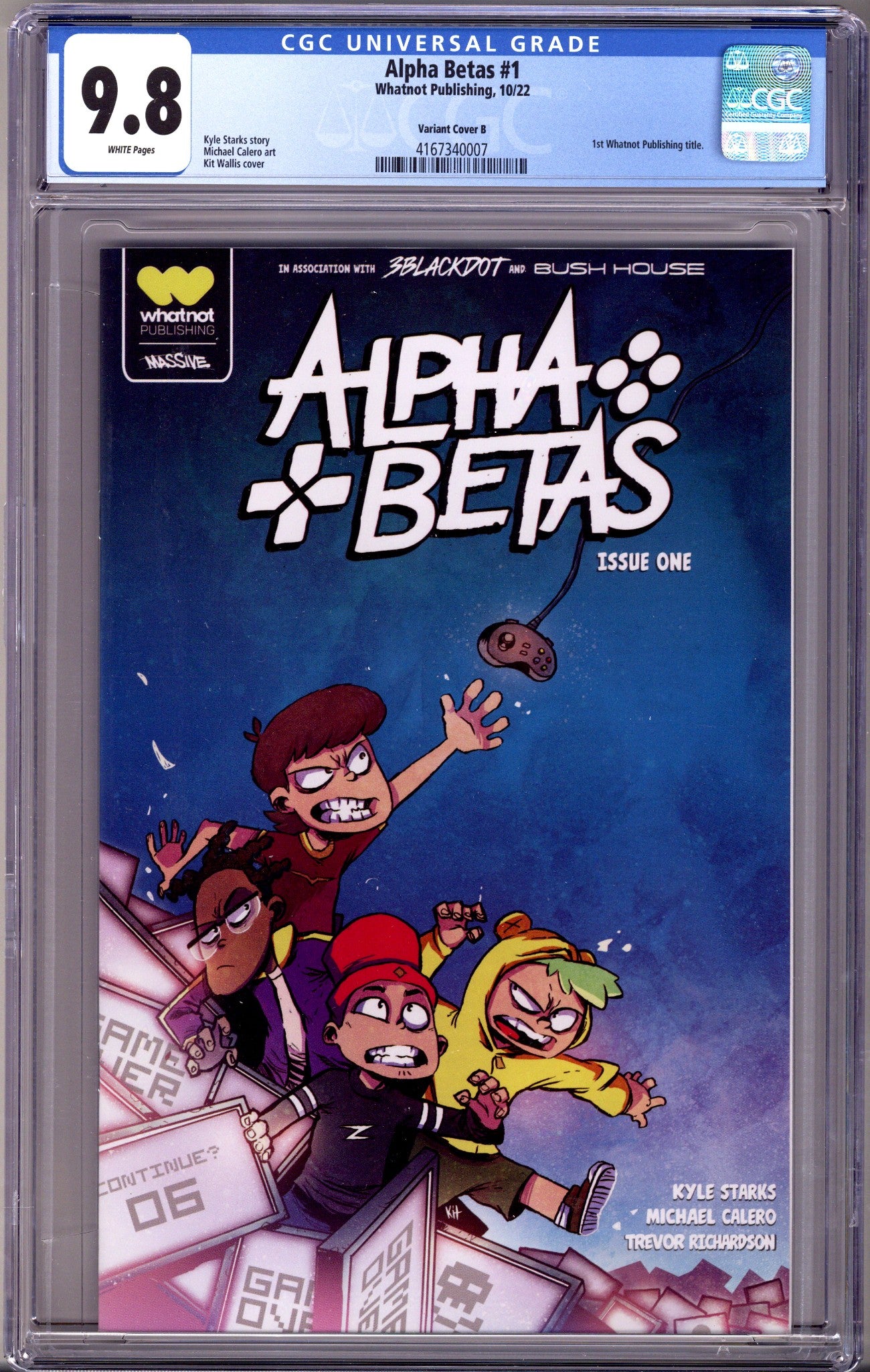 Alpha Betas 1 Wallis Variant CGC 9.8 (2022)