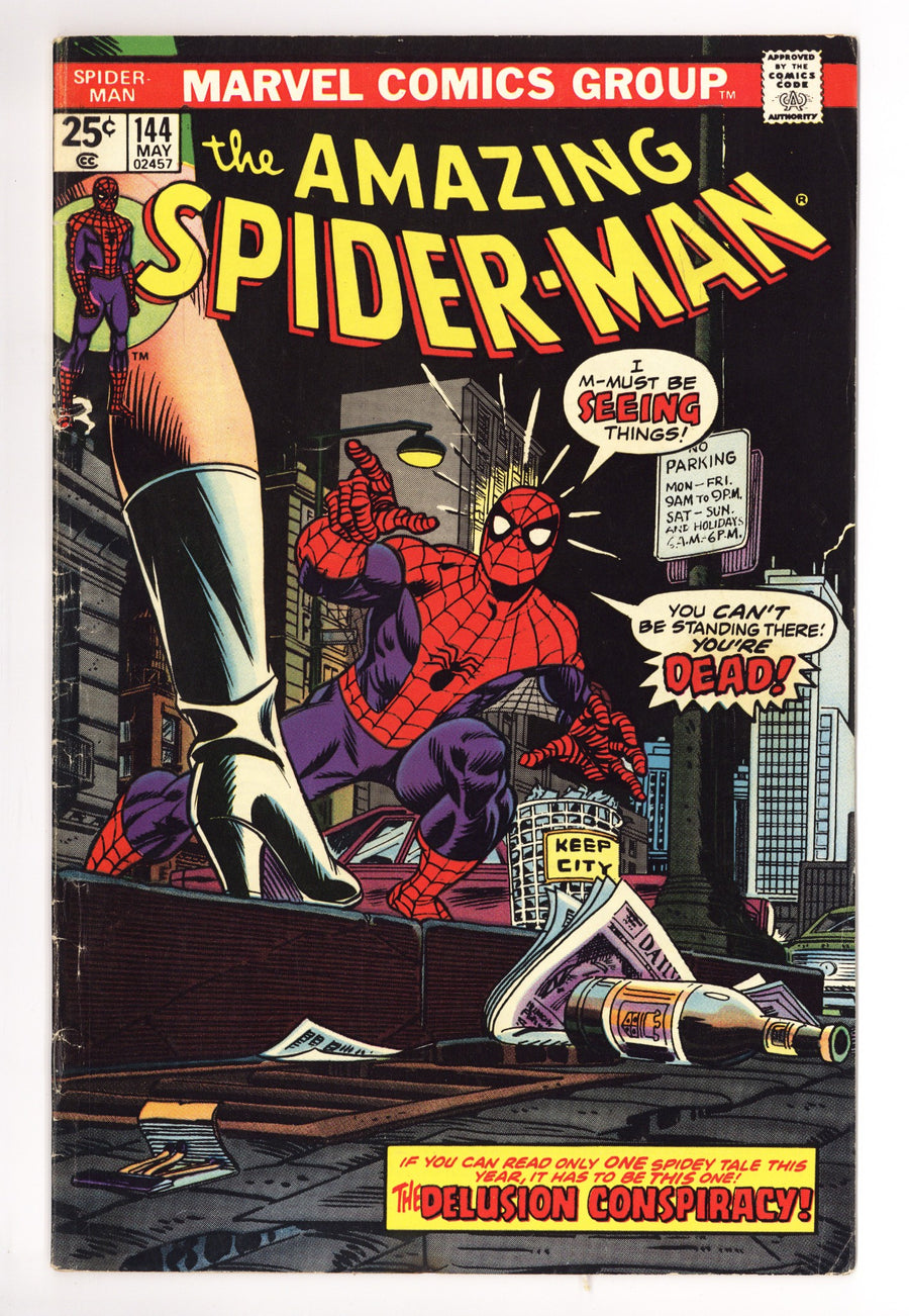 The Amazing Spider-Man Vol 1 144 VG/FN (5.0) (1975) 