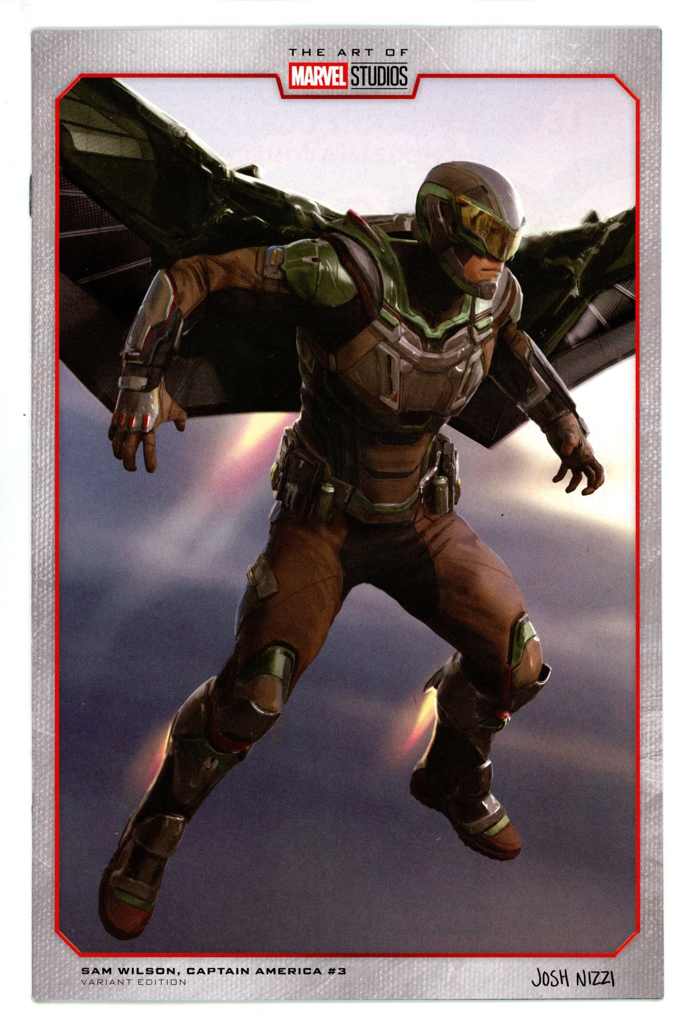 Sam Wilson Captain America 3 Nizzi Variant (2025)