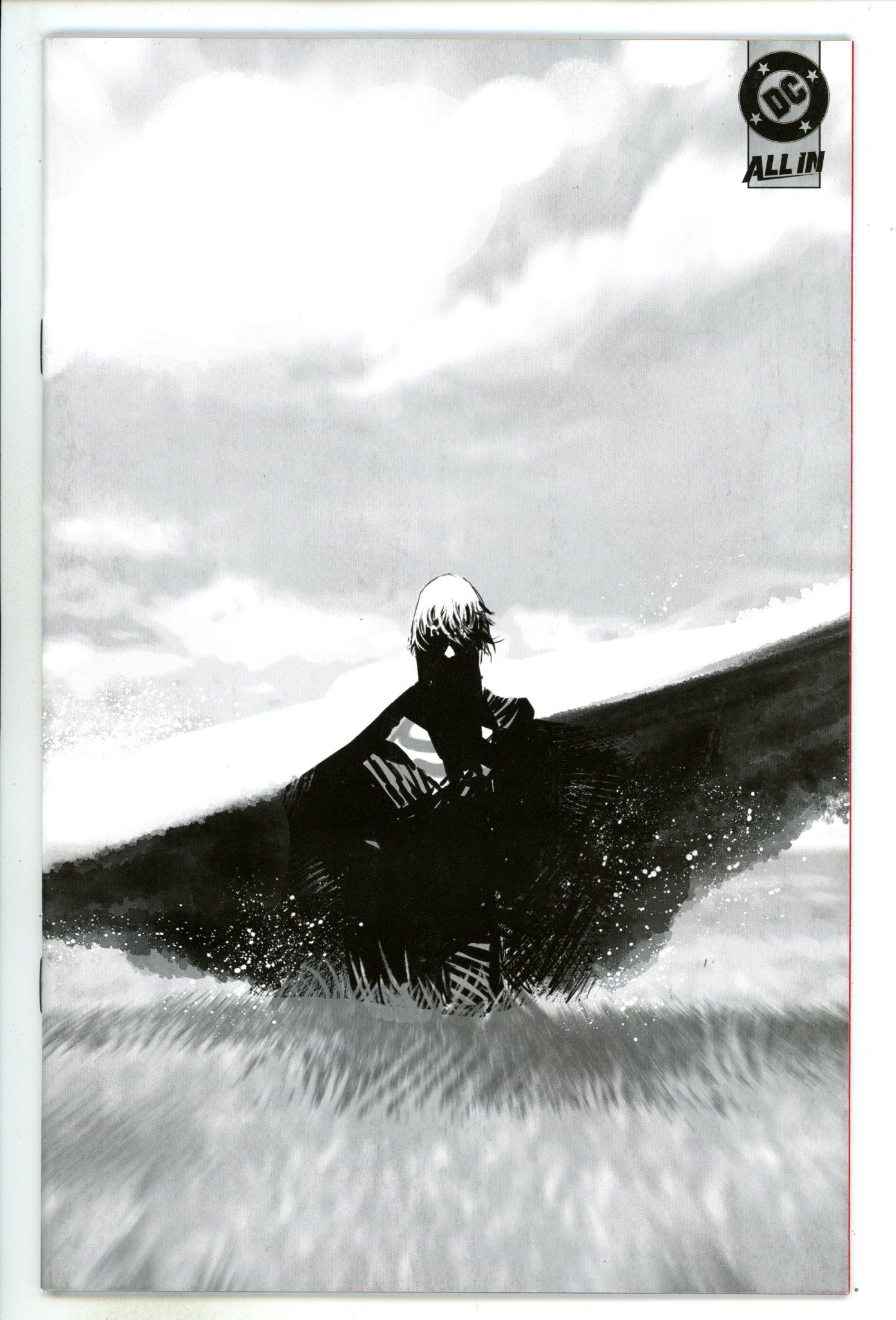 Absolute Superman 1 NM (9.4) 2nd Print (2024) Sandoval B&W Virgin Incentive Variant 