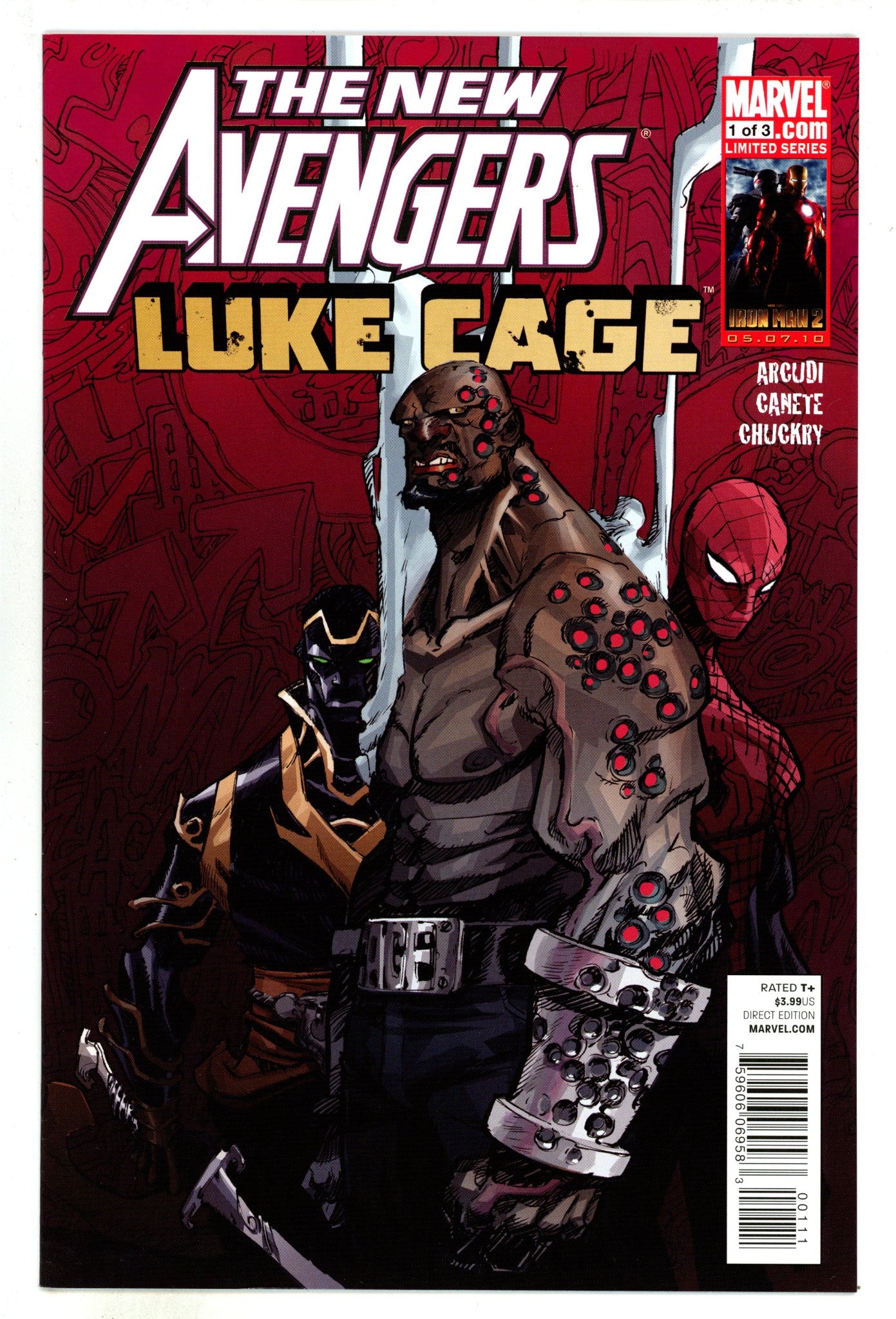 New Avengers: Luke Cage 1 High Grade (2010) 