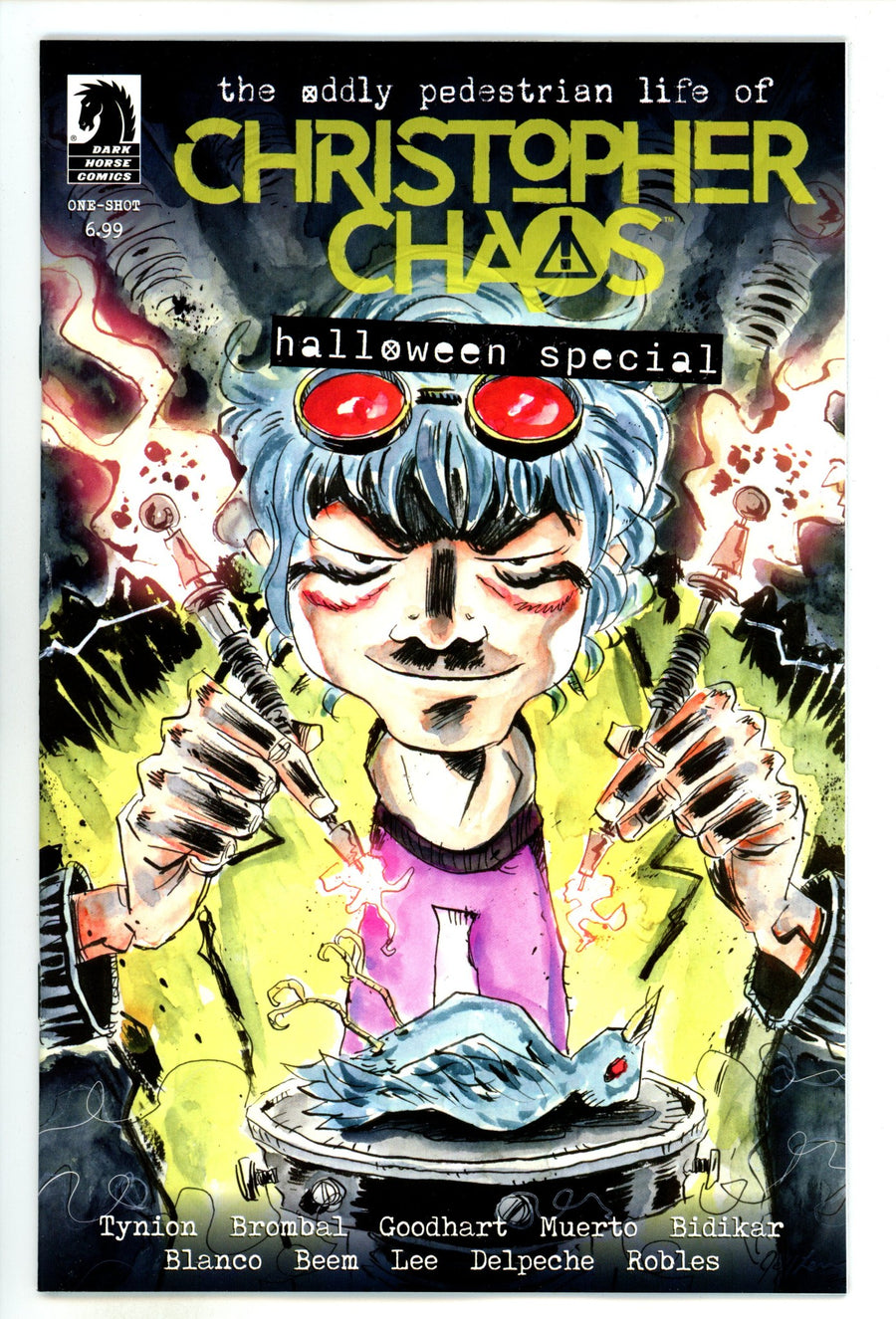 Oddly Pedestrian Life Of Christopher Chaos Halloween Special One-Shot 1 Lemire Variant (2024)