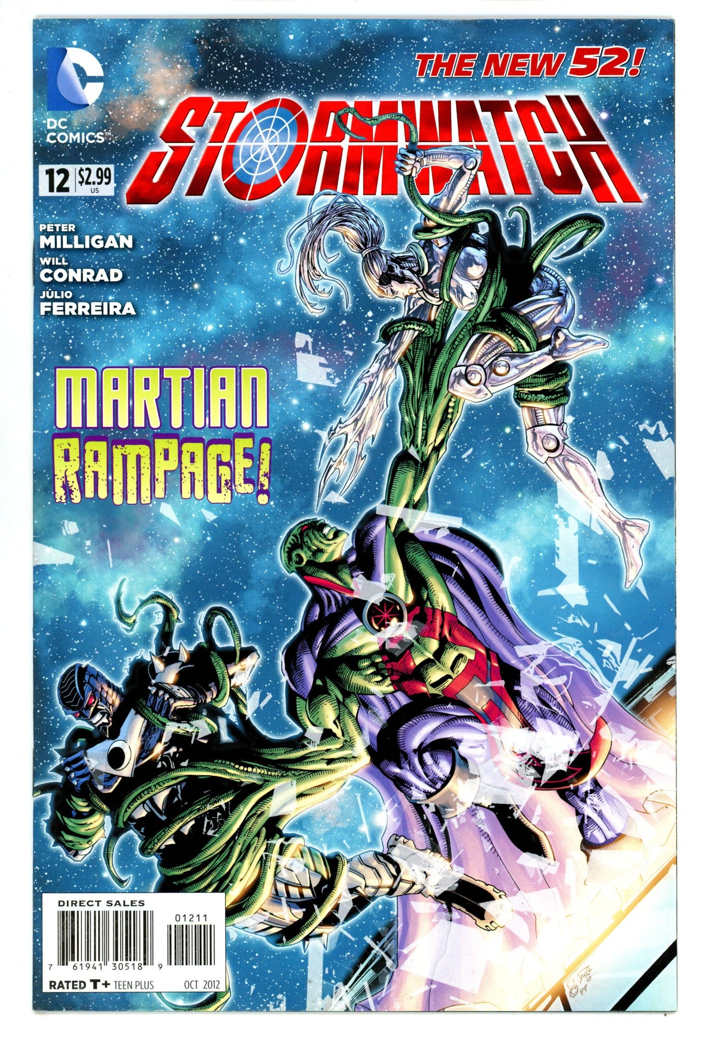 Stormwatch Vol 3 12 Mid Grade (2012) 
