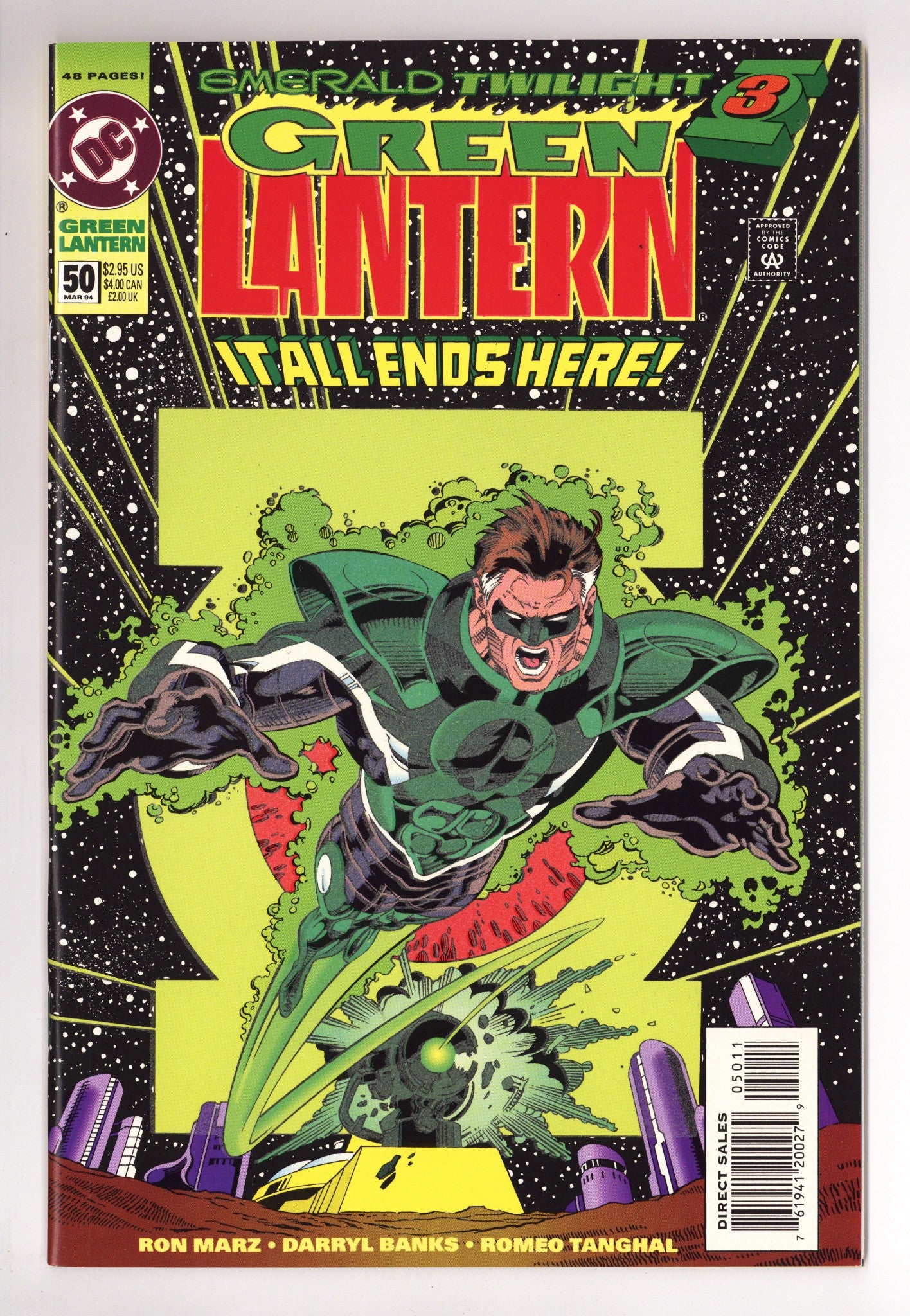 Green Lantern Vol 3 50 NM- (9.2) (1994) 