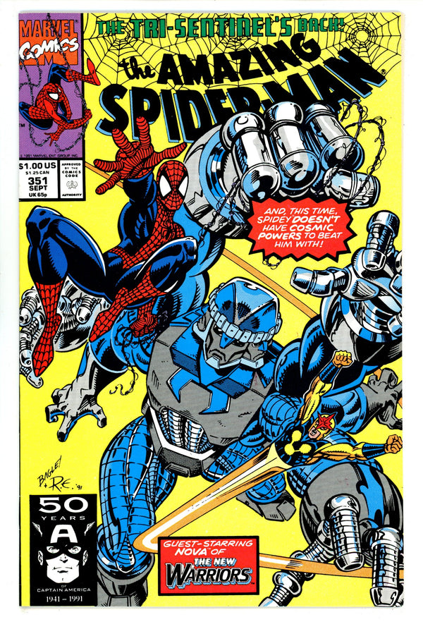 The Amazing Spider-Man Vol 1 351 VF/NM (9.0) (1991)
