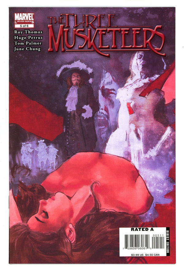 Marvel Illustrated: The Three Musketeers 5 High Grade (2008)