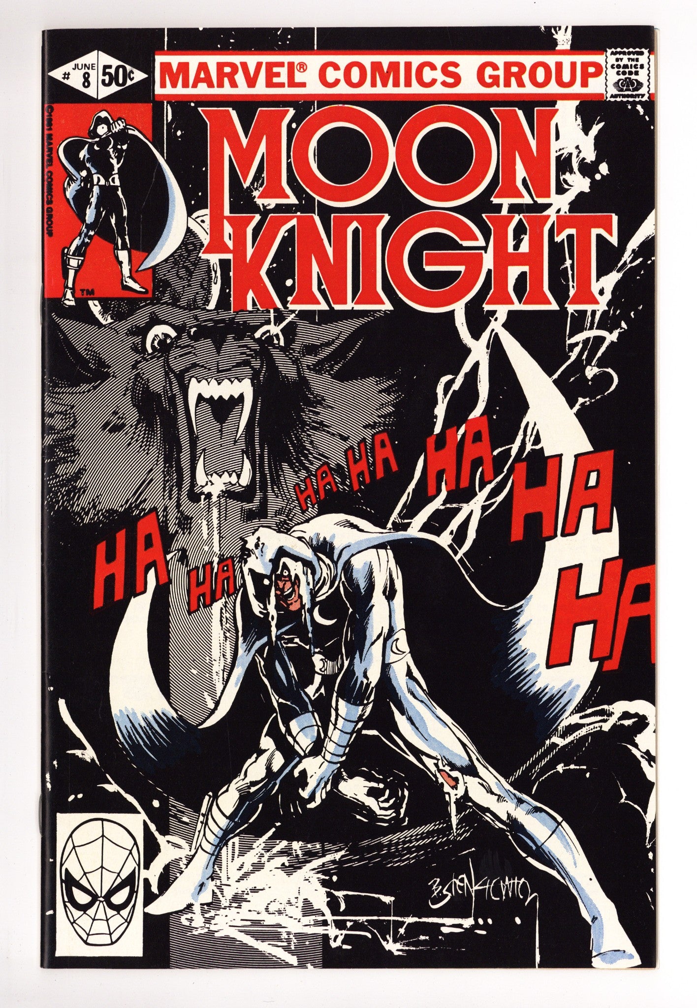Moon Knight Vol 1 8 VF/NM (9.0) (1981) 