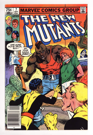 The New Mutants Vol 1 7 NM- (9.2) (1983) Canadian Price Variant